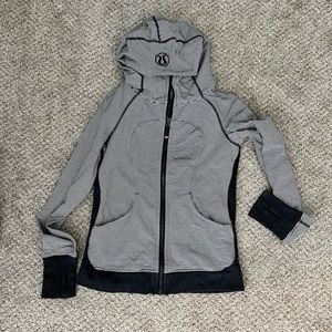 Lululemon Striped Zip Up Jacket